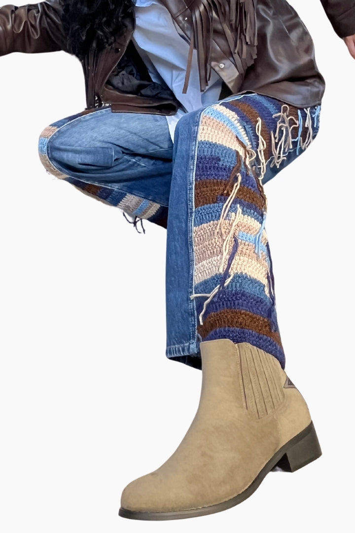 TU100N Jeans Flare Frange