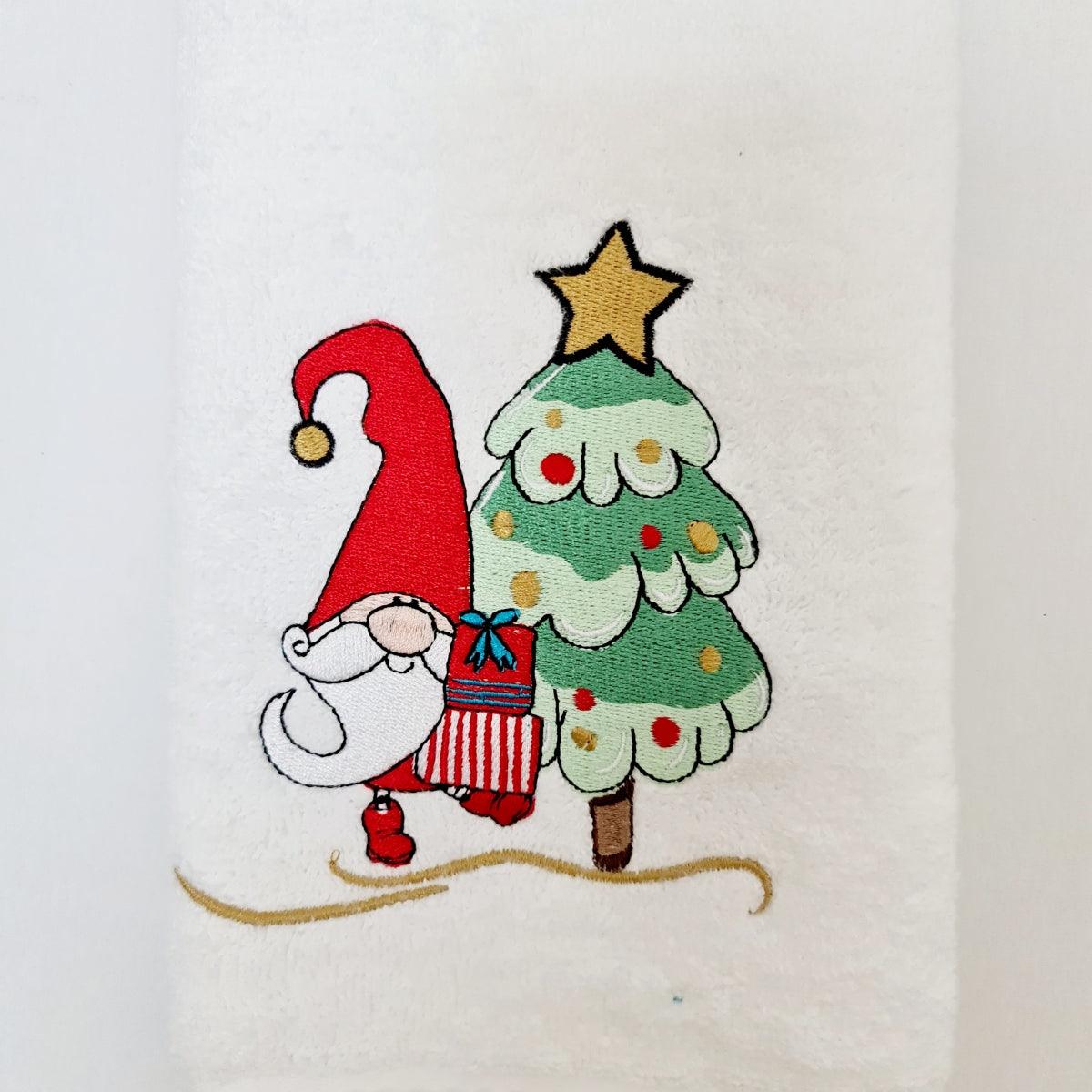 Embroidered Christmas Towels - FLTRD UAE