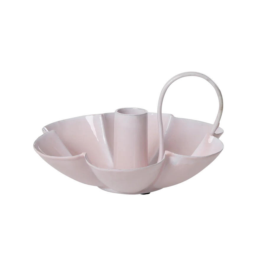 Metal Flower Shape Candle Holder