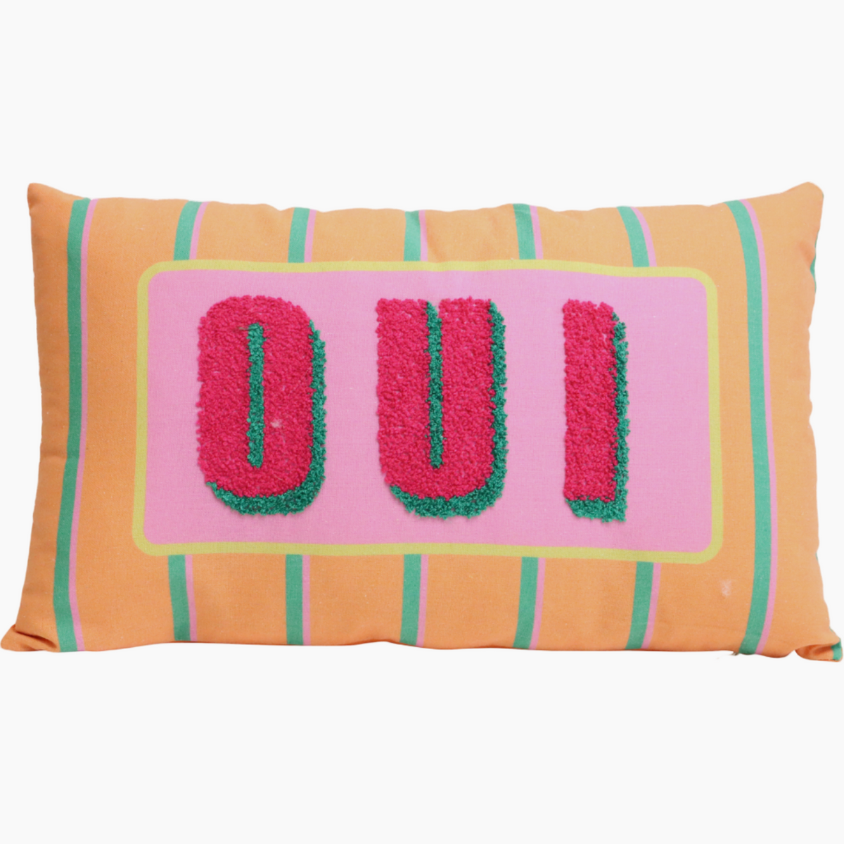 CUSHION COVER"OUI" 30X50