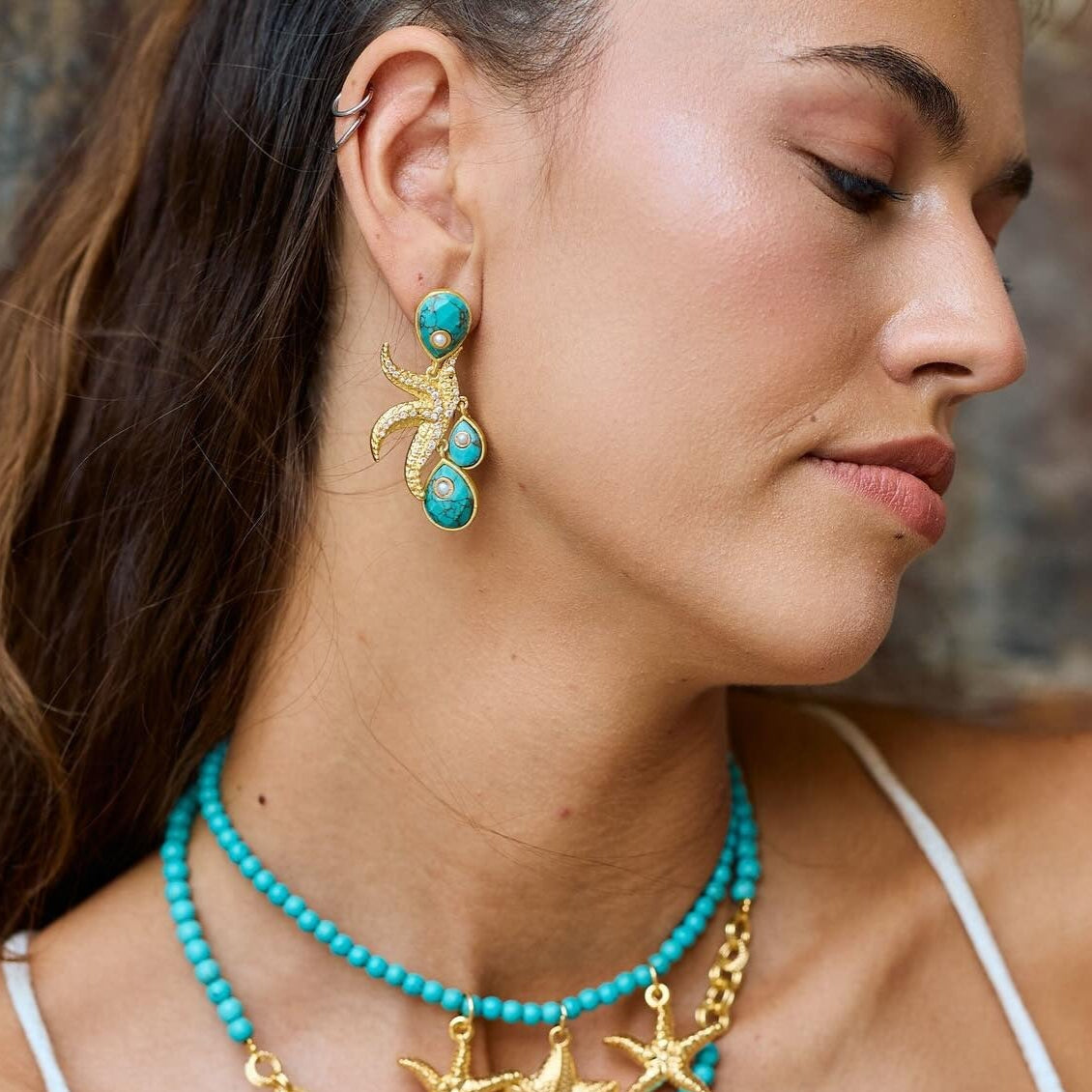 Starquoise Earrings