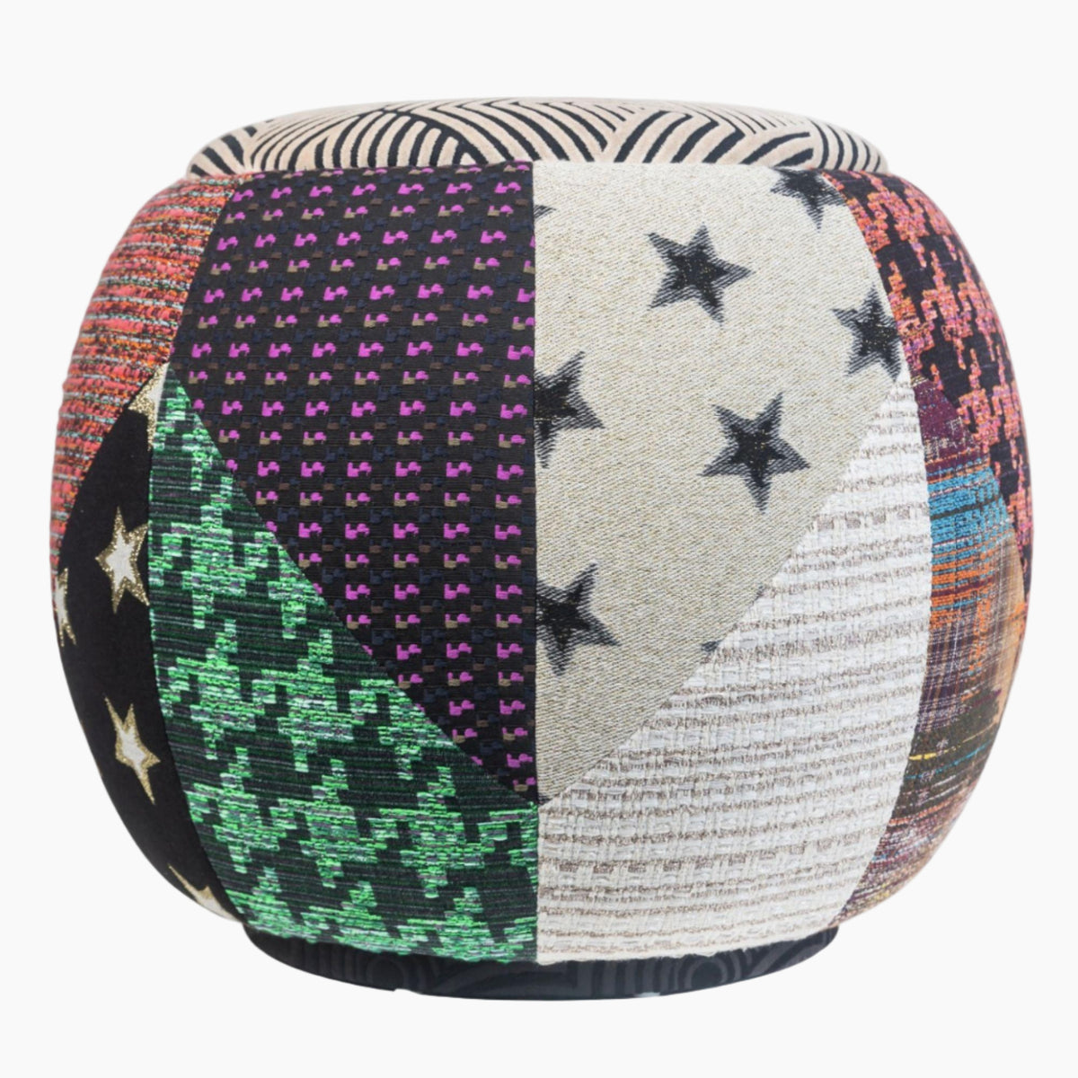 Paris Weaved Patchwork Queen Chair - FLTRD UAE