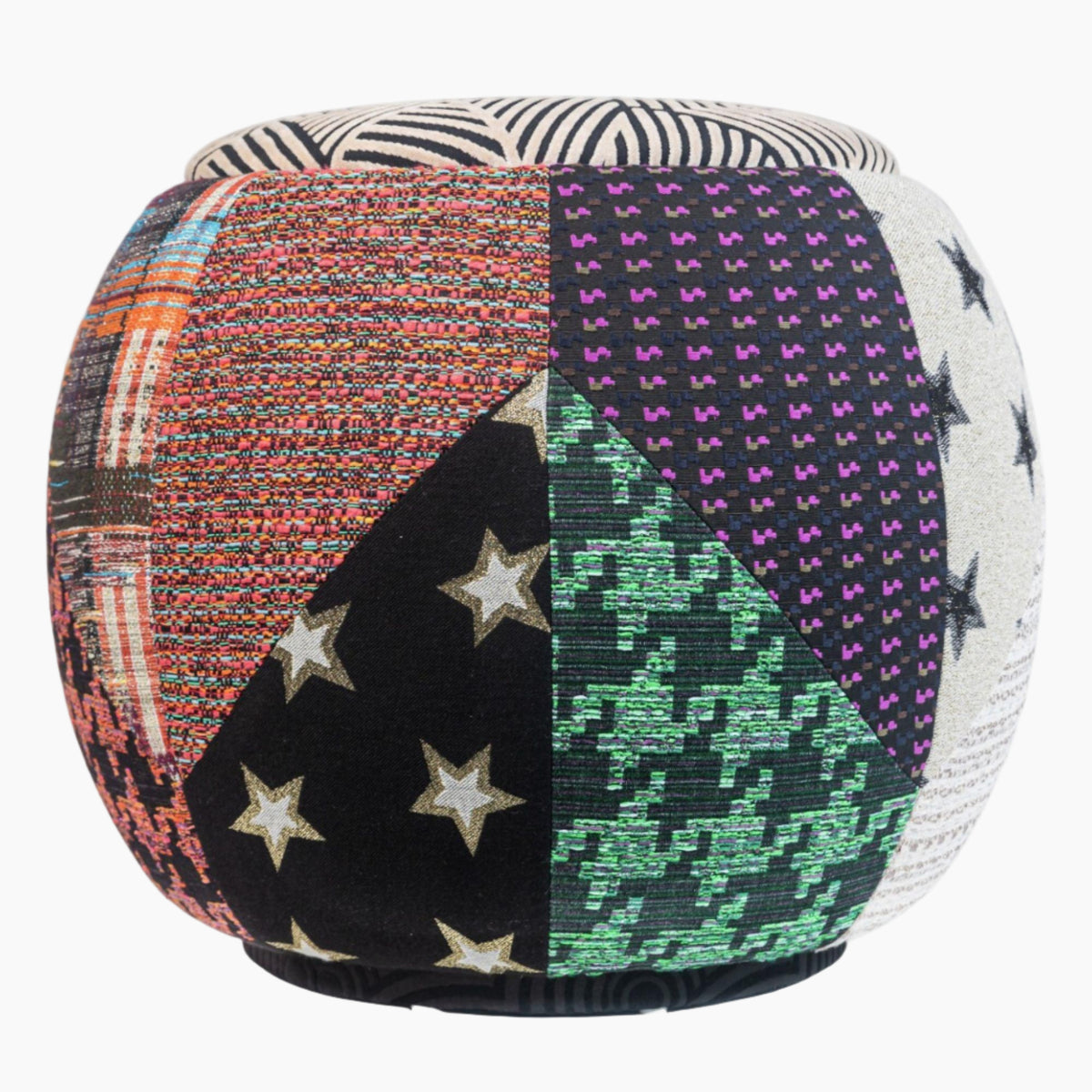 Paris Weaved Patchwork Queen Chair - FLTRD UAE