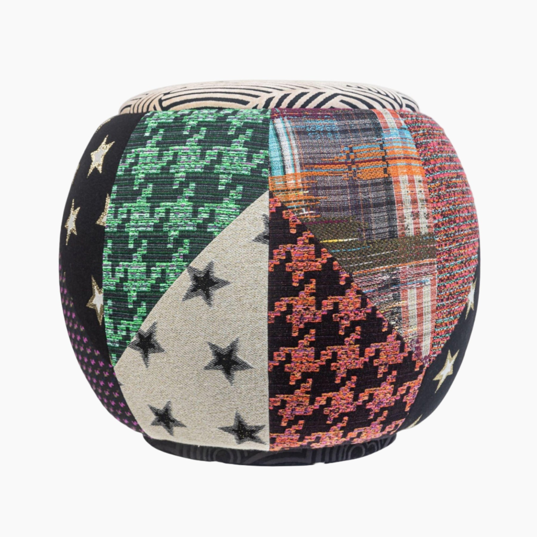 Paris Weaved Patchwork Queen Chair - FLTRD UAE