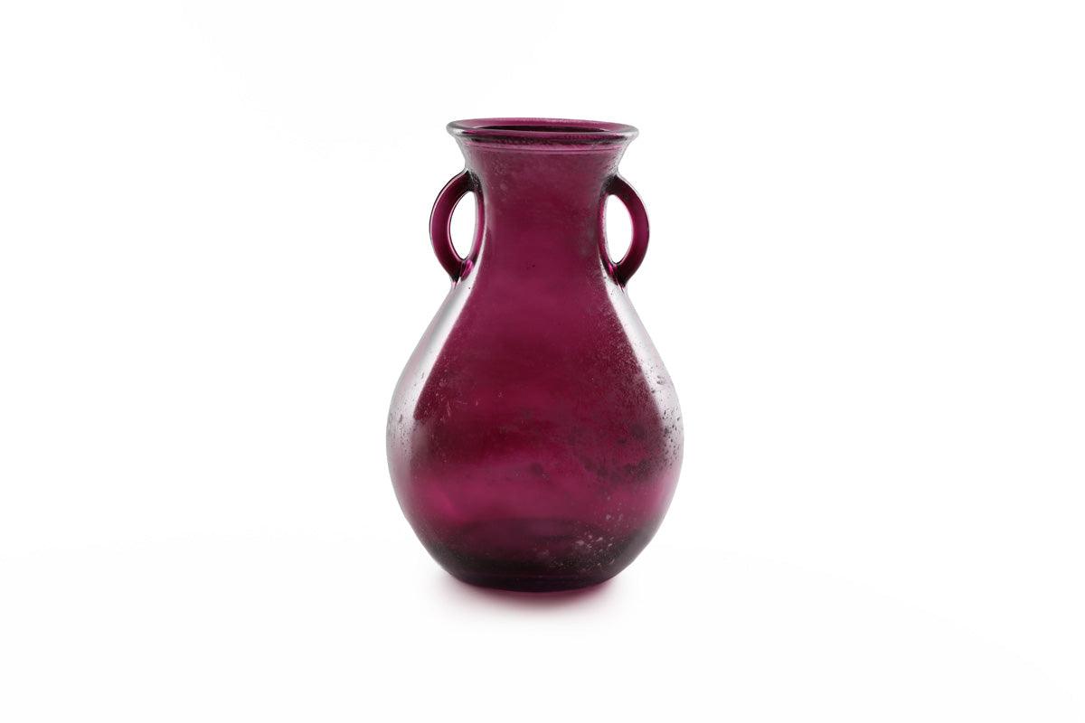 Purple Glass Vase Jar H24CM - FLTRD UAE