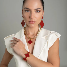 Four Leaf Bracelet