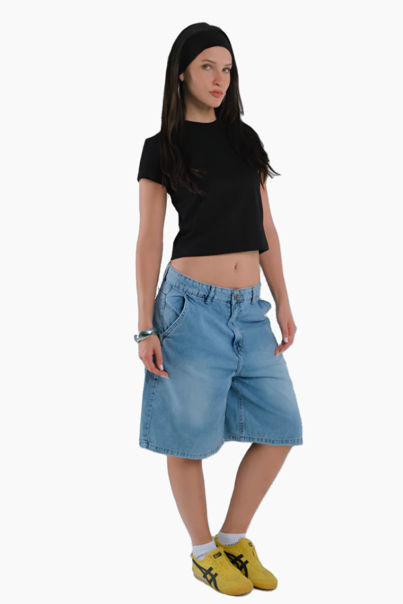 J Jorts In Light Blue