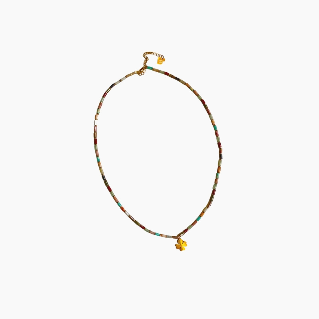 105250450 Shells Stone Necklace