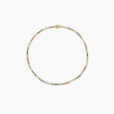 Necklace Tennis W/Eyes Colorful