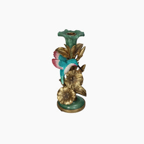 KAL-1028 Candle Stick Bird Multi 11x11x26cm