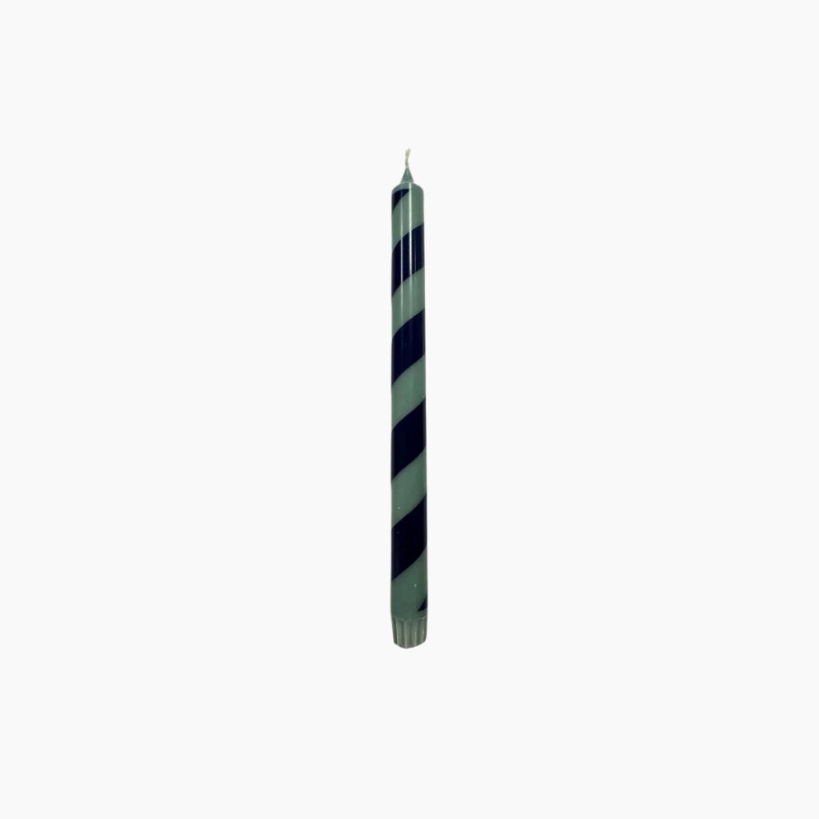 Kk Candle Diner Stripe 30 Cm (25 Hours)