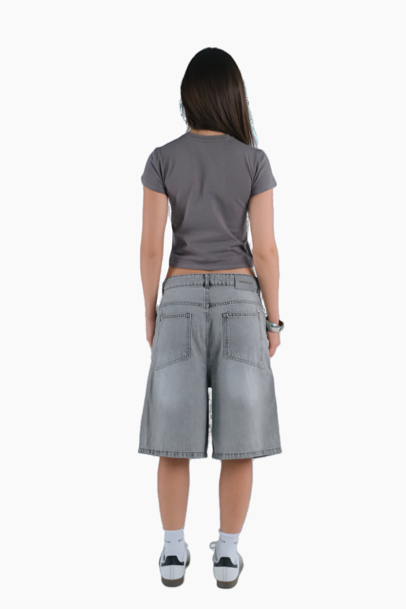 J Jorts In Grey