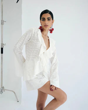 Broderie shorts