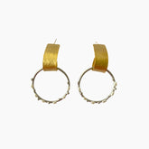 Double Circle Earring