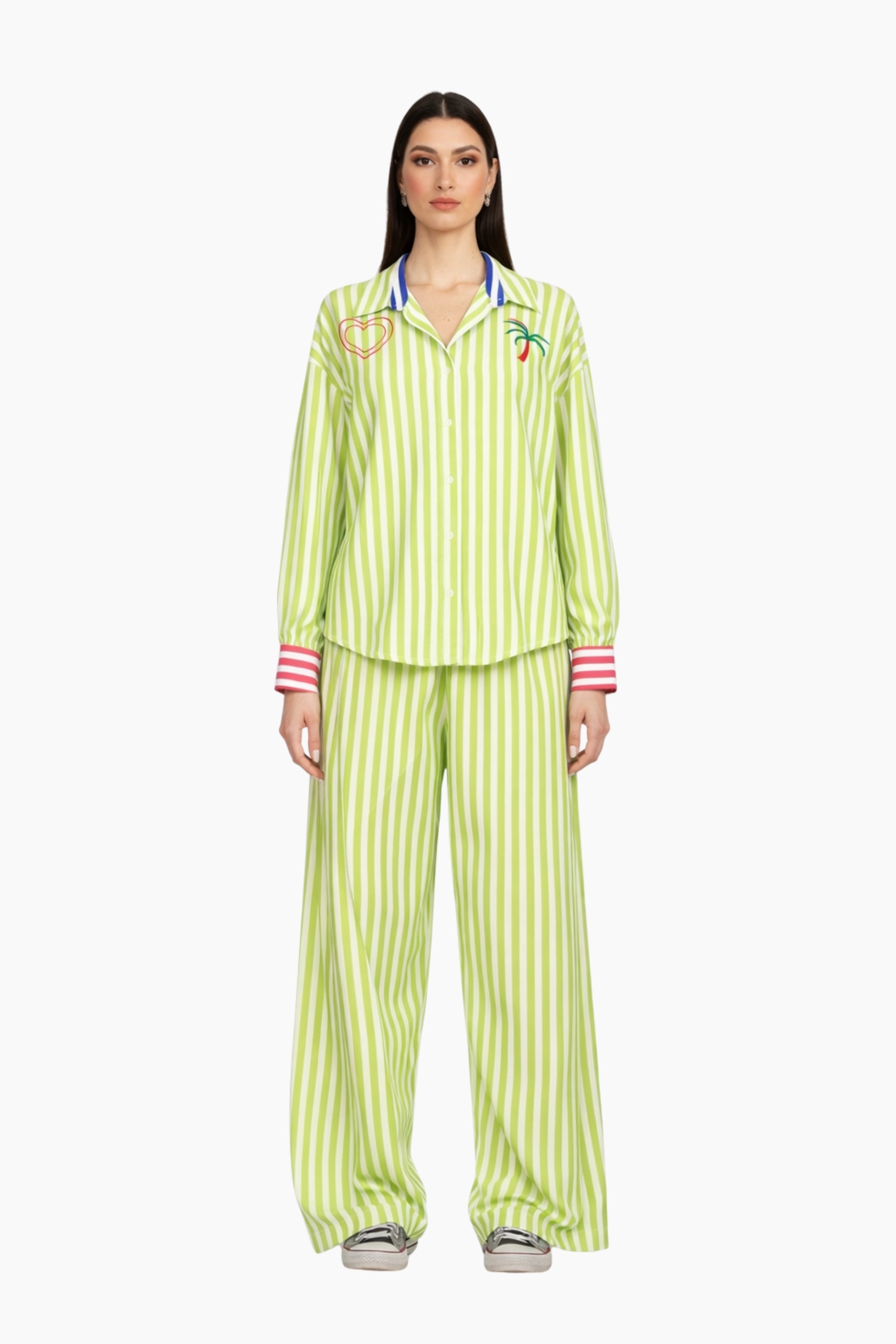 Suzi Short Stripes Outfit