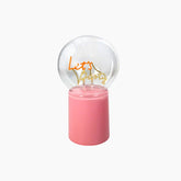 KAL-6542 Decoration Light Let's Party LED Glass Pink 12x12x21cm