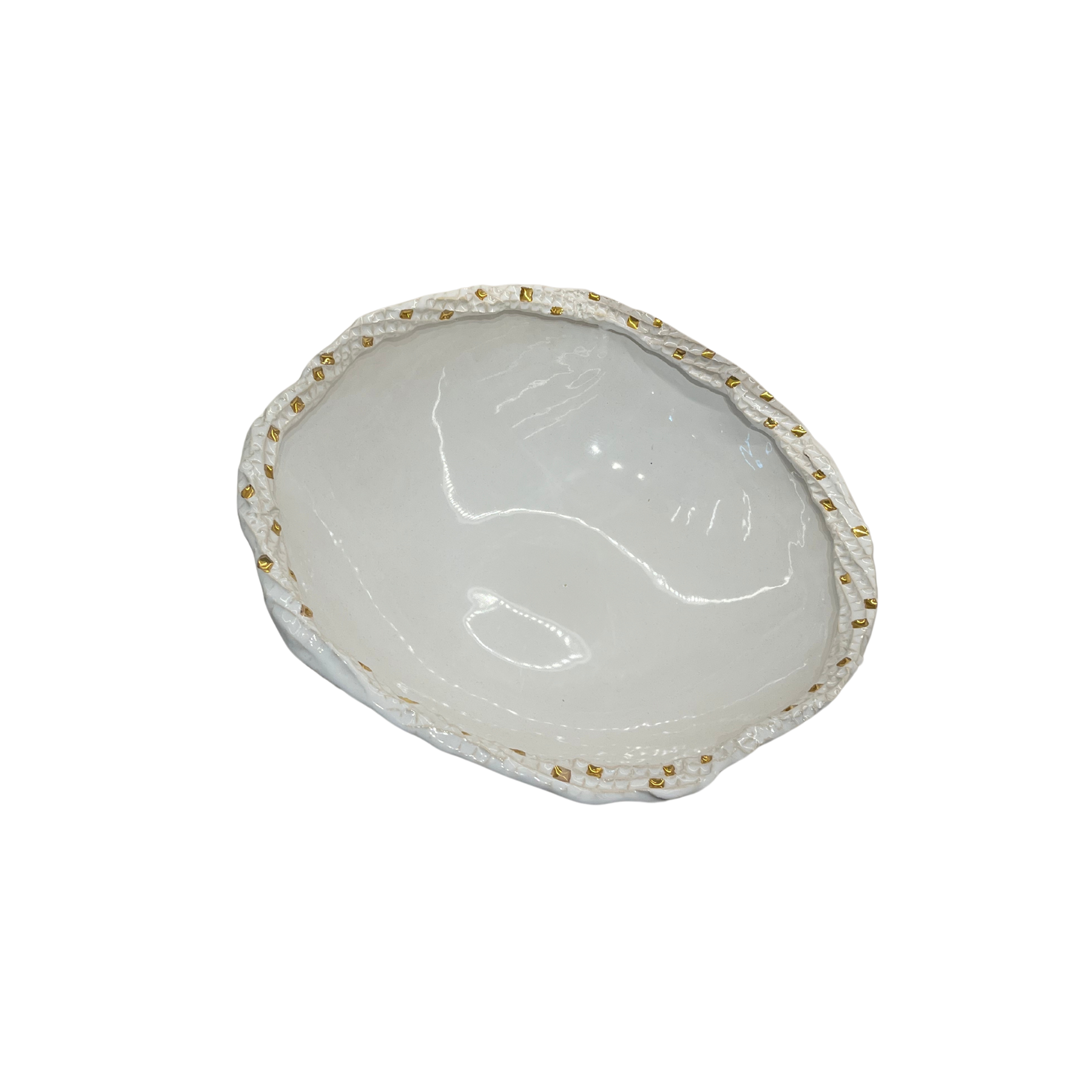 Arlequin Round Bowl - White