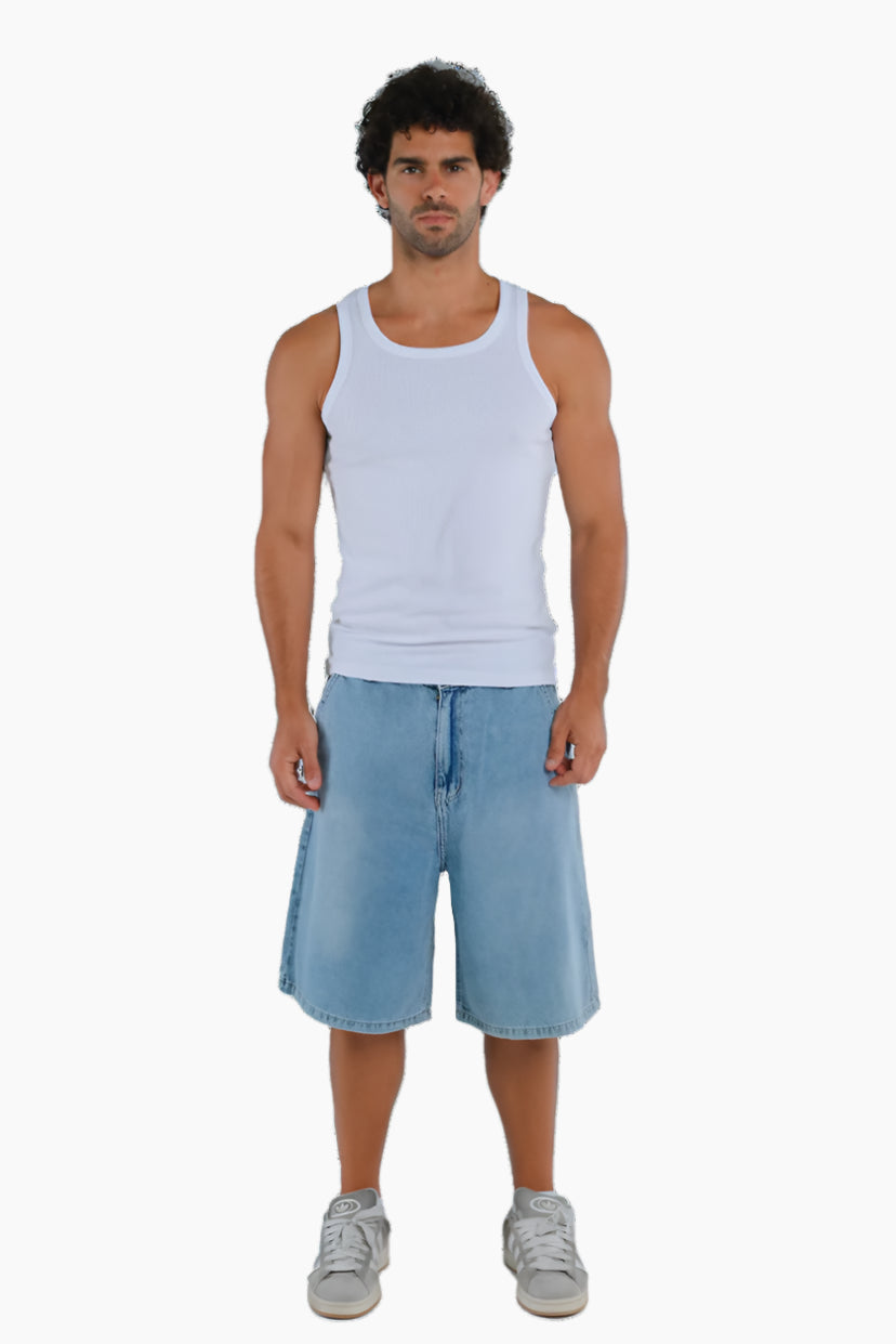 J Jorts In Light Blue