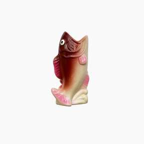 HD0587-1 Candle Holder Fish Dark Pink