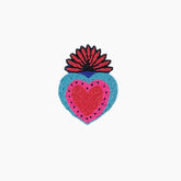 HD0666 Coaster Milagro Heart Blue Small