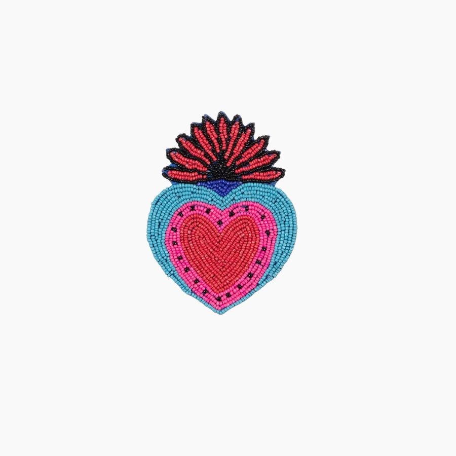 HD0666 Coaster Milagro Heart Blue Small