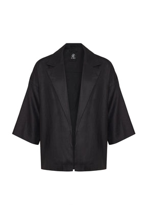 Black jacket on a white background