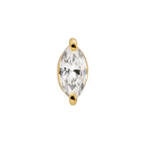 Marquise stud (Single)