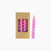 CANDLES"TWIST" S/4