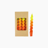CANDLES"TWIST" S/4