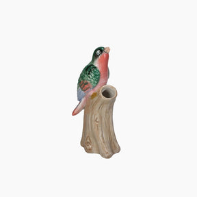 KAL-2132 Vase Bird Multi 9x7x20cm