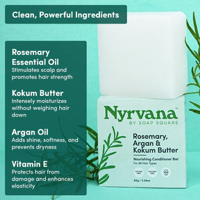 Rosemary, Argan & Kokum Butter Conditioner Bar