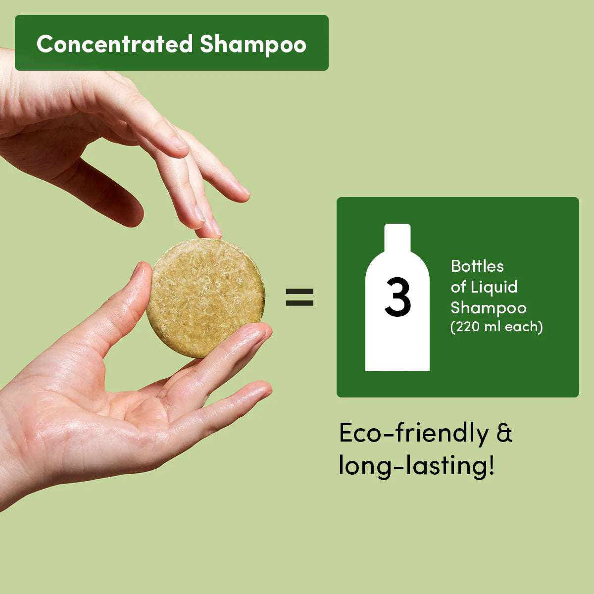 Moringa, Rosemary & Peppermint Shampoo Bar