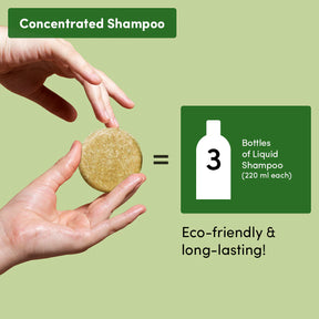 Moringa, Rosemary & Peppermint Shampoo Bar