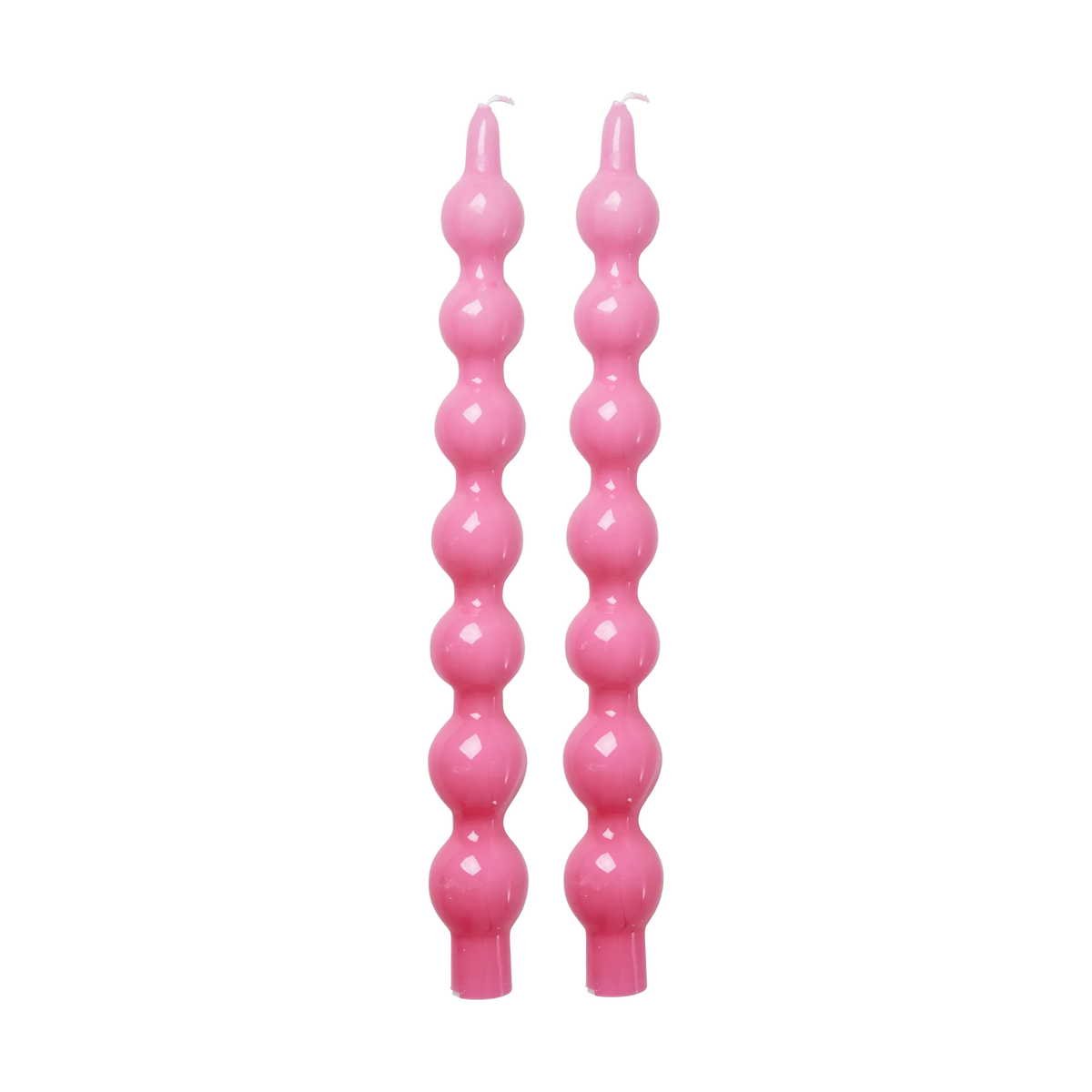 Curved Candles in Pink Color
- 10HR - 2-pack