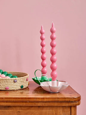 Curved Candles in Pink Color
- 10HR - 2-pack