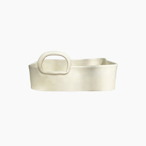 Ceramic Wide Bowl with Handle