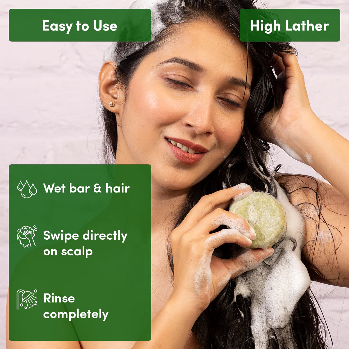 Moringa, Rosemary & Peppermint Shampoo Bar