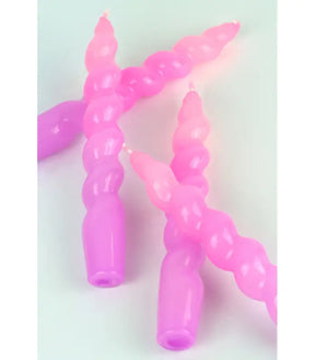 CANDLES"TWIST" S/4