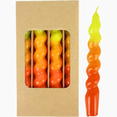 CANDLES"TWIST" S/4