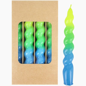 CANDLES"TWIST" S/4