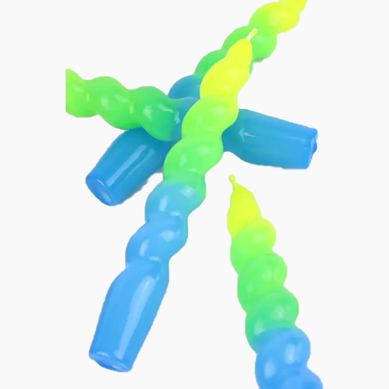 CANDLES"TWIST" S/4