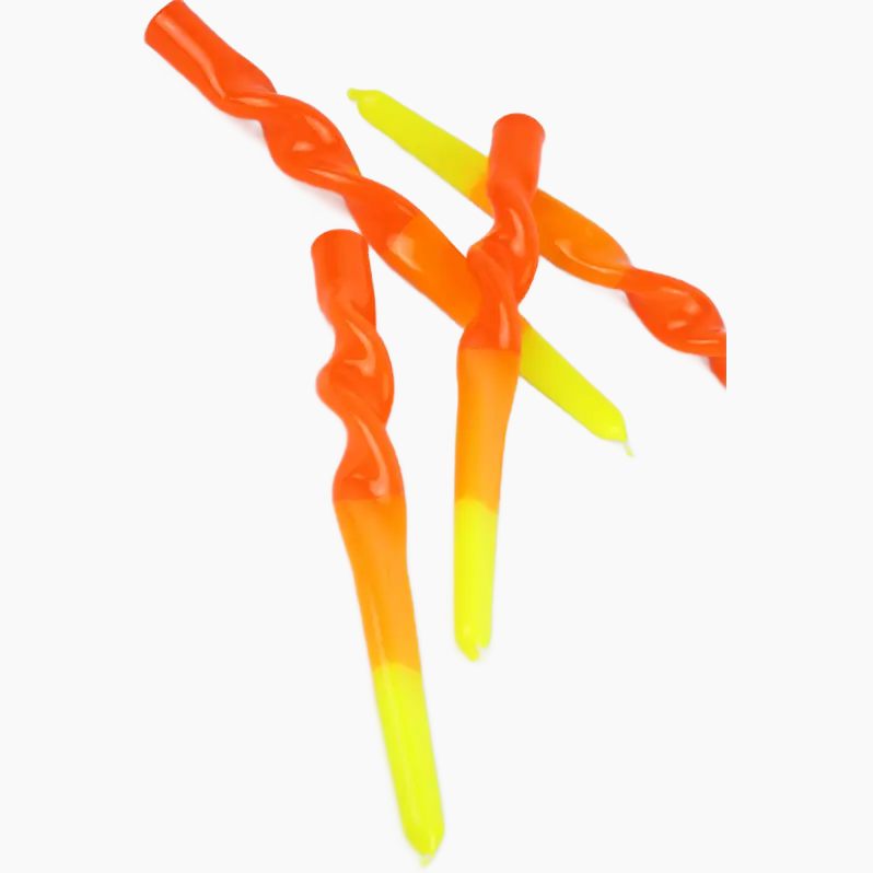 CANDLES"TWIST" S/4