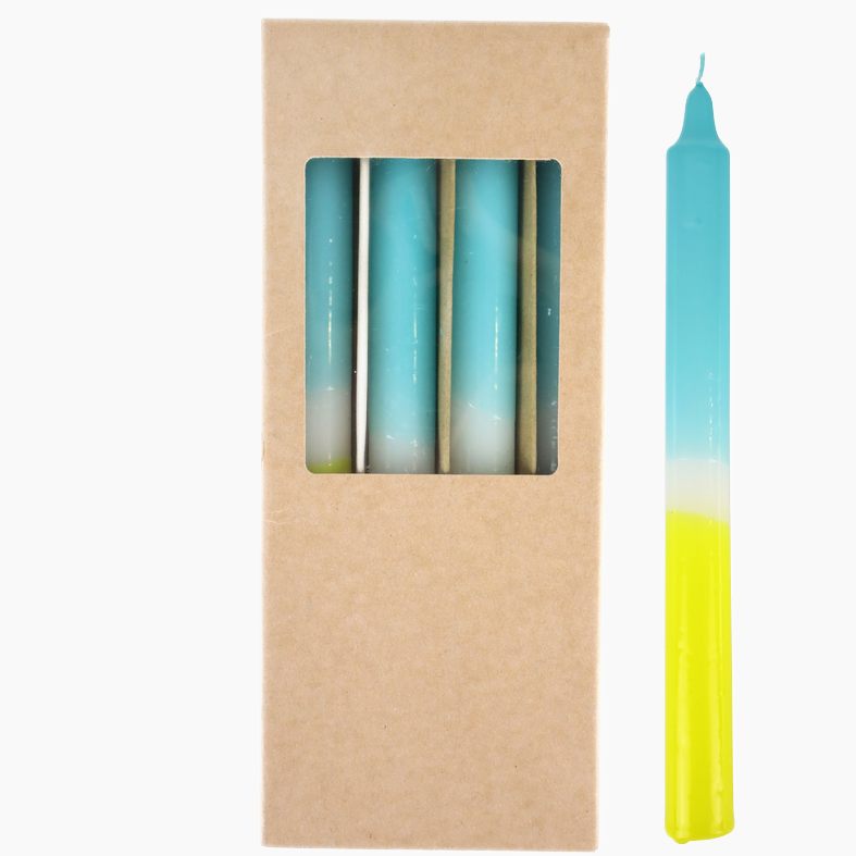 CANDLES"OMBRE" S/4