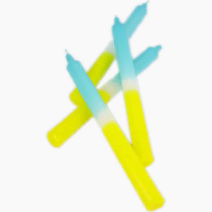CANDLES"OMBRE" S/4