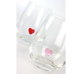 GLAS-CUPS"HEARTS"