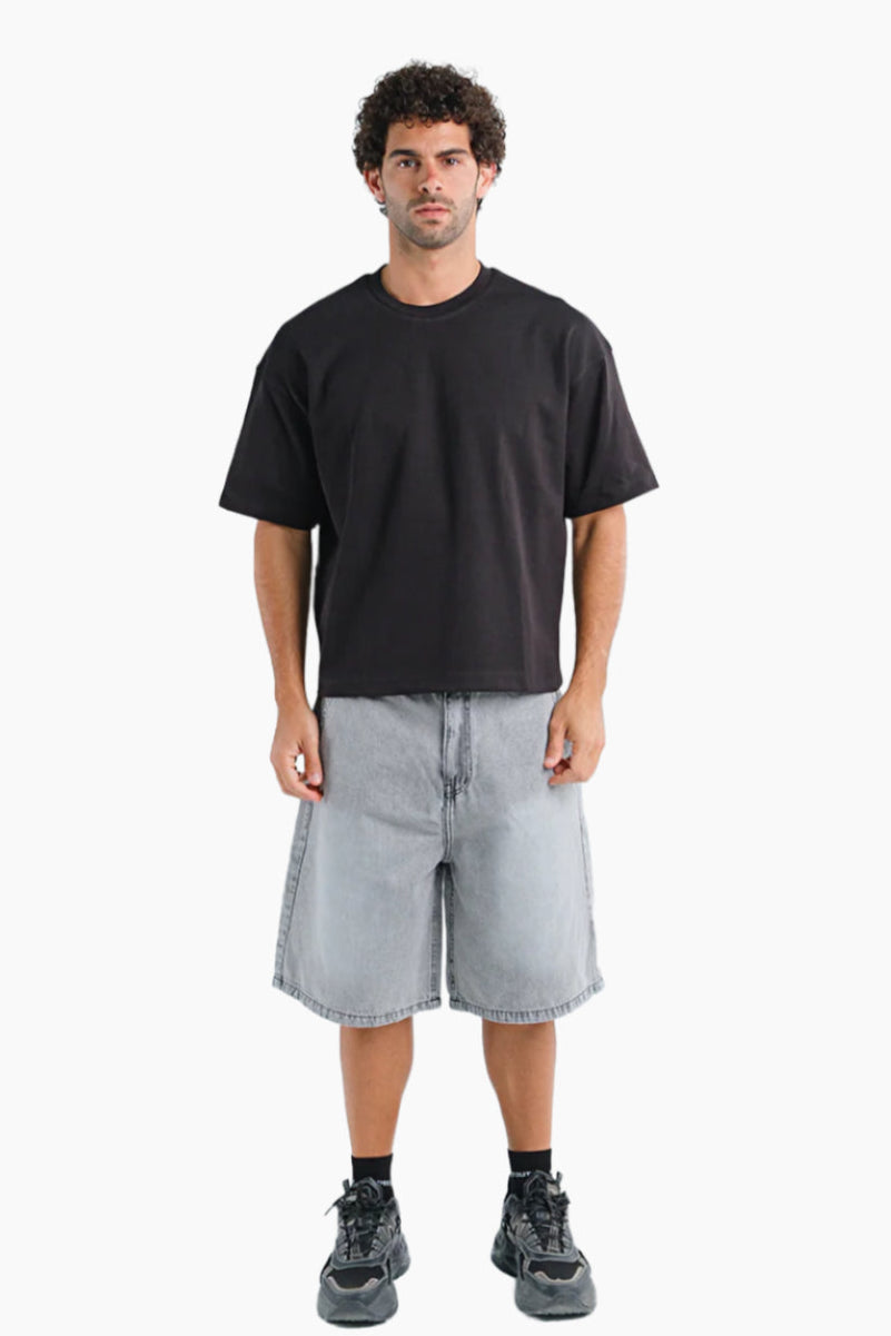 J Jorts In Grey