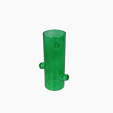 KAL-6470 Vase Glass Green 8.8x8.8x18cm