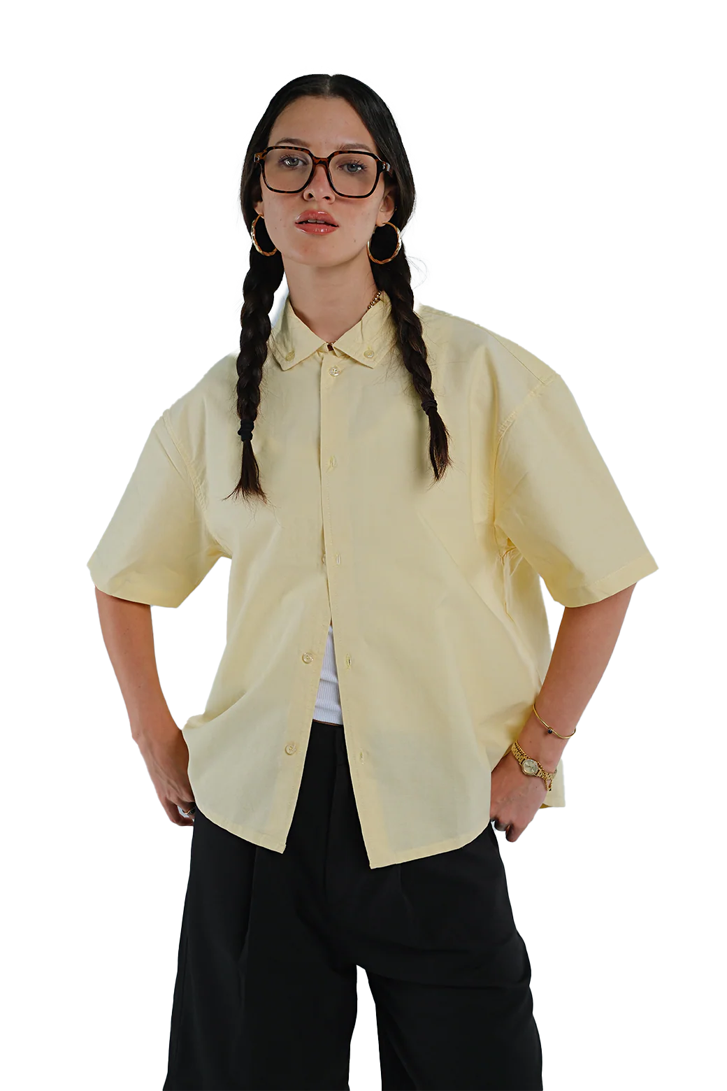 Plain Yellow Shirt