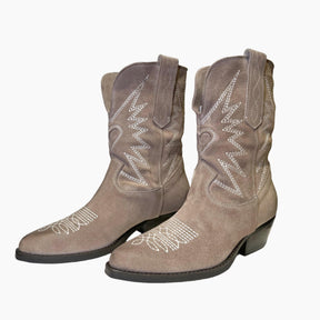 906CAM Tronchetto Donna In Pelle F.Do Tunit - FLTRD UAE