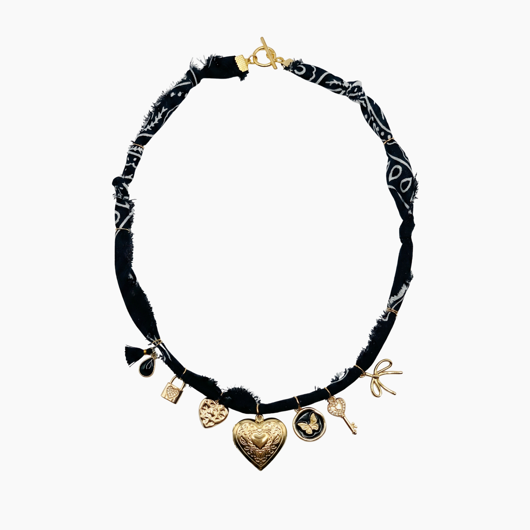 Black Gold Charms